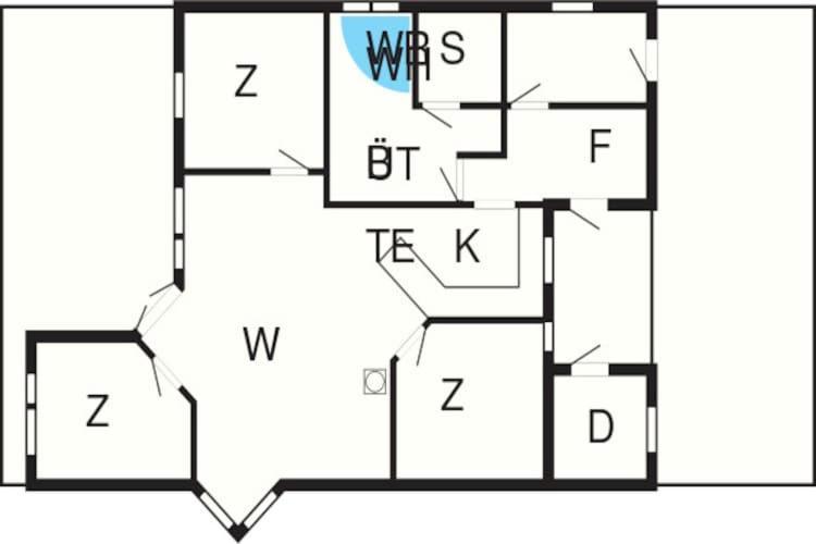 6 Person Holiday Home In Ansager Eksteriør bilde